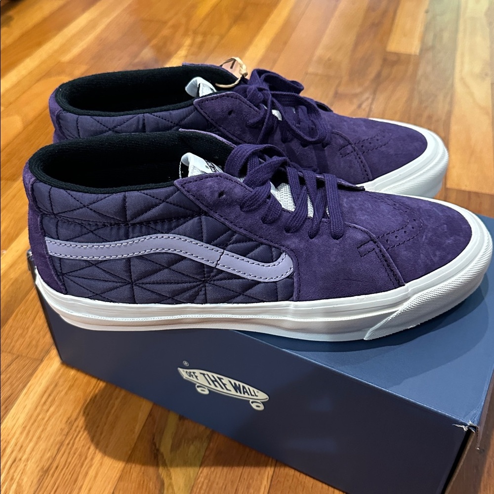 Vans Quilted Purple High-Tops